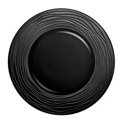 ESCALE CHARGER PLATE 315MM BLK (3/12)