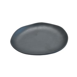 CAFE NERO PLATE 280X255MM BLK W/- SPECKLES (3/12)