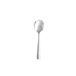 LUCCA SOUP SPOON 170MM FACETED 18/10 S/S