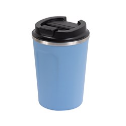 REUSABLE COFFEE CUP 380ML BLU DBL WALL (24)