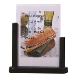 TABLE POSTER FRAME A5 BLK WOOD (6)