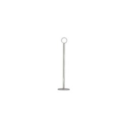 TABLE NUMBER STAND 300MM RING CHROME (20)