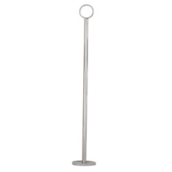 TABLE NUMBER STAND 380MM RING CHROME (20)