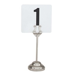 TABLE NUMBER STAND 150MM DELUXE S/S (72)