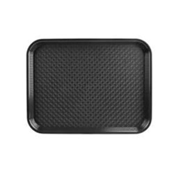 TRAY CAFE 300X400MM BLK P/PROP (24)