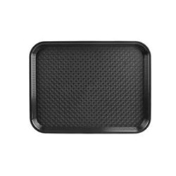 CAFE TRAY BLK P/PROP 457X356MM (12)