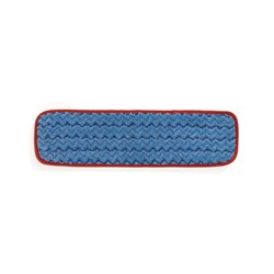 Microfibre Mop Pad Blue & Red 450mm