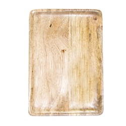 SERVING BOARD MANGOWOOD RECT 350X255X15MM NATURAL