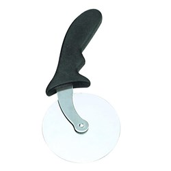 PIZZA CUTTER WHEEL 100MM S/S PLASTIC HDL (12)