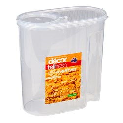 CEREAL SERVER SEAL TIGHT 5LT ASSORTED LID 249X129X254MM (4)