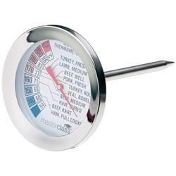 THERMOMETER MEAT DIAL S/S 50MM DIAL 150MM PROBE