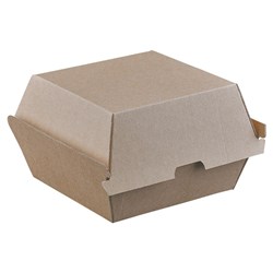 Endura Burger Box Kraft Brown 105x102x83mm