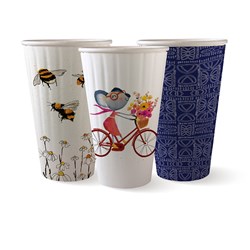 Biocup Paper Cups Art Series Double Wall 473ml