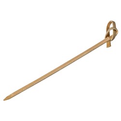 BAMBOO SKEWER LOOPED 100MM 250/PKT (10)