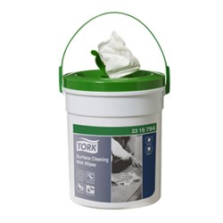 TORK SURFACE CLEANING WET WIPES 30X22CM 72/TUB (4)
