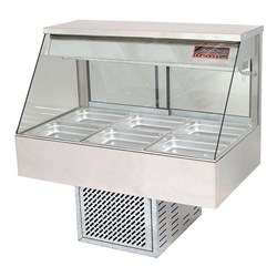 COLD FOOD DISPLAY 3 MODULE 10A STRAIGHT 1030X600X690MM