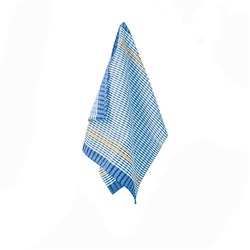 Tea Towel Sml Blue Check Cotton 450X700mm